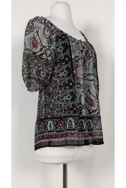 Joie - Midnight Silk Kimmie Top Sz XS