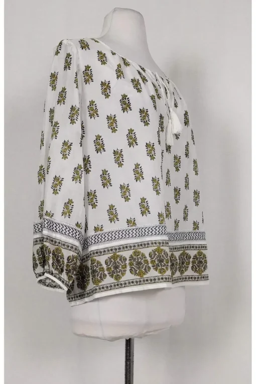Joie - Shalyn Tulum Yellow Blouse Sz S