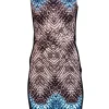 Karen Millen - Abstract Print Dress Sz 6