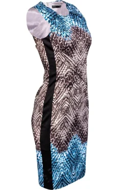 Karen Millen - Abstract Print Dress Sz 6