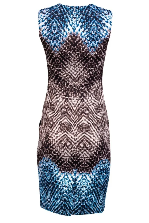 Karen Millen - Abstract Print Dress Sz 6