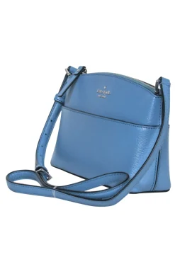 Kate Spade - Baby Blue Textured Leather Crossbody