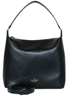 Kate Spade - Black Leather Satchel Bag