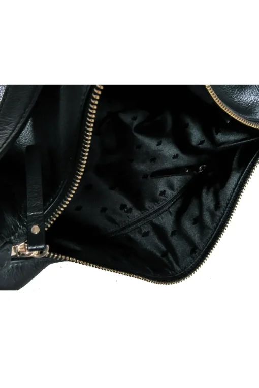 Kate Spade - Black Leather Satchel Bag