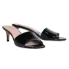 Kate Spade - Black Patent Leather Kitten Heels Sz 7.5