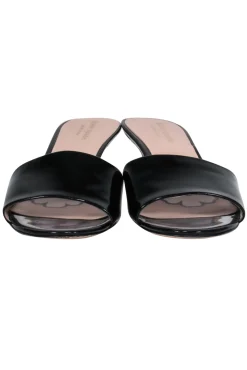 Kate Spade - Black Patent Leather Kitten Heels Sz 7.5