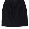 Kate Spade - Black Pencil Skirt w/ Chain Detail Sz 6