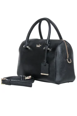 Kate Spade - Black Small Barrel Crossbody Bag