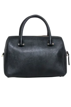 Kate Spade - Black Small Barrel Crossbody Bag