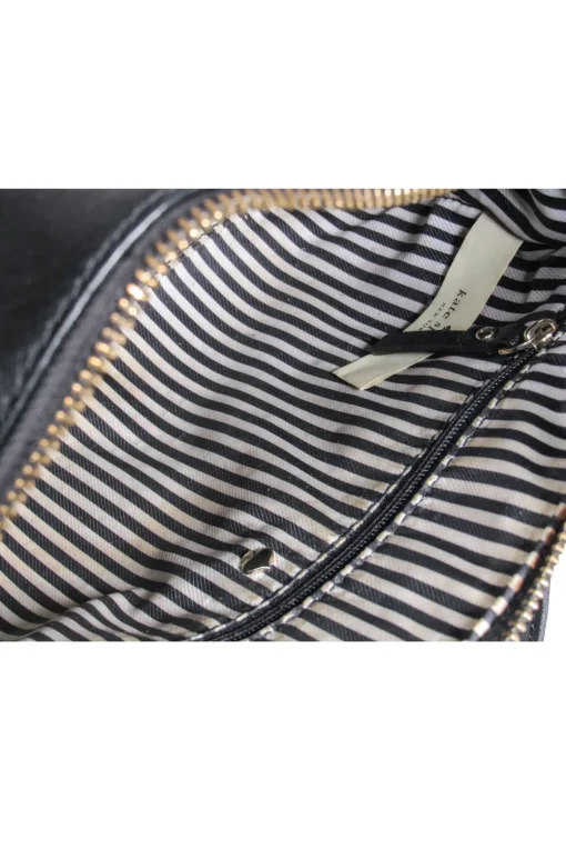 Kate Spade - Black Small Barrel Crossbody Bag