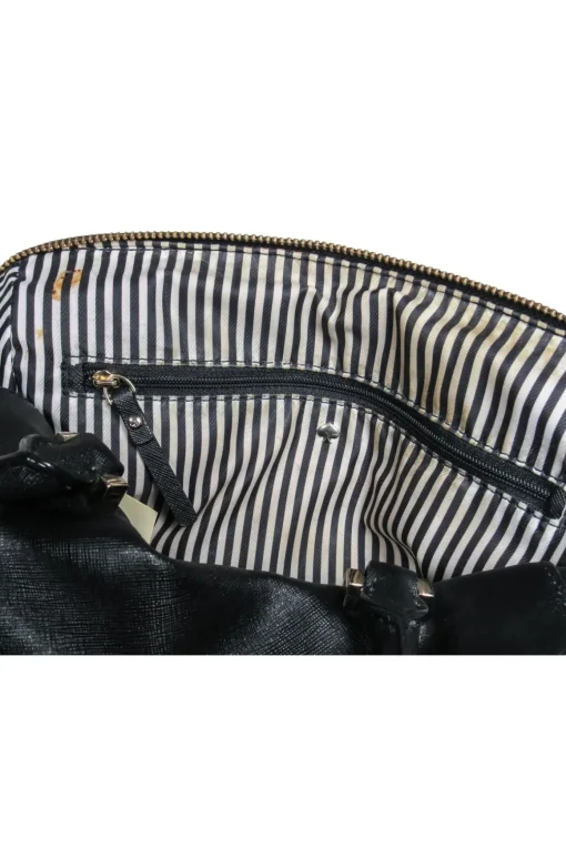 Kate Spade - Black Small Barrel Crossbody Bag