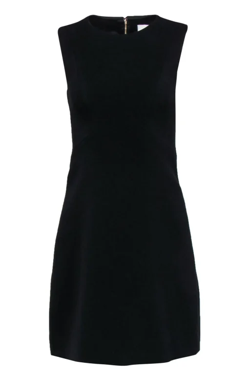 Kate Spade - Black Structured A-Line Dress Sz 2