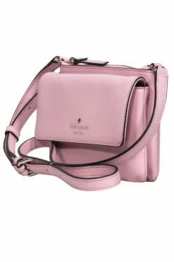 Kate Spade - Blush Zipper & Fold-Over Crossbody