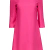 Kate Spade - Bubblegum Pink A-Line Dress w/ Ruffled Trim Sz 6