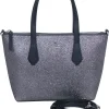 Kate Spade - Dusk Navy "Joeley" Glitter Satchel