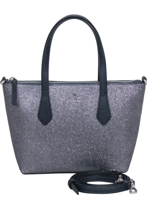 Kate Spade - Dusk Navy "Joeley" Glitter Satchel
