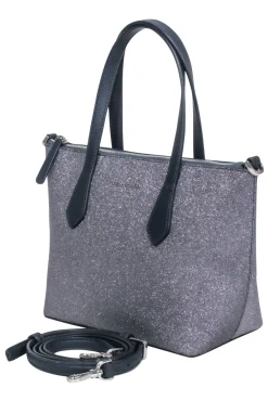 Kate Spade - Dusk Navy "Joeley" Glitter Satchel