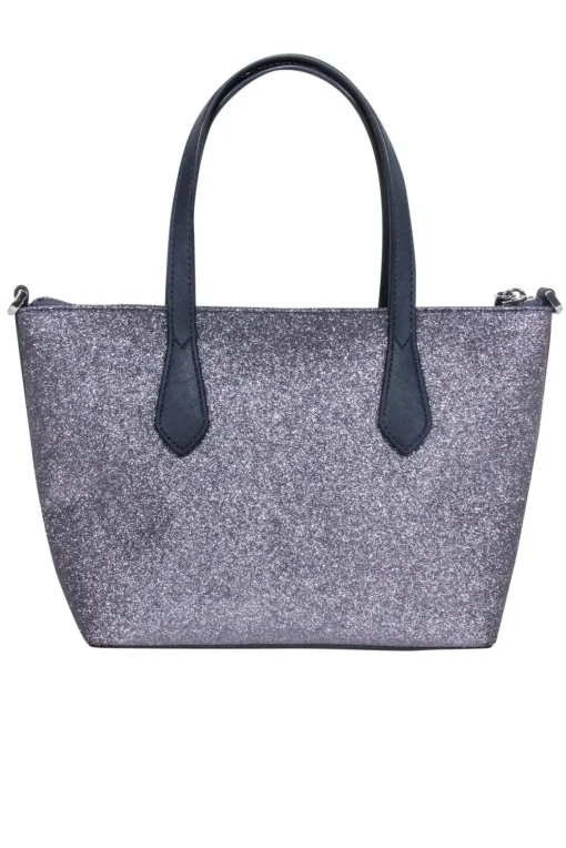 Kate Spade - Dusk Navy "Joeley" Glitter Satchel