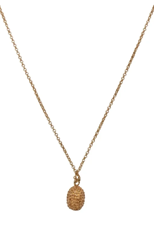 Kate Spade - Gold-Toned Gem Hedgehog Pendant Necklace