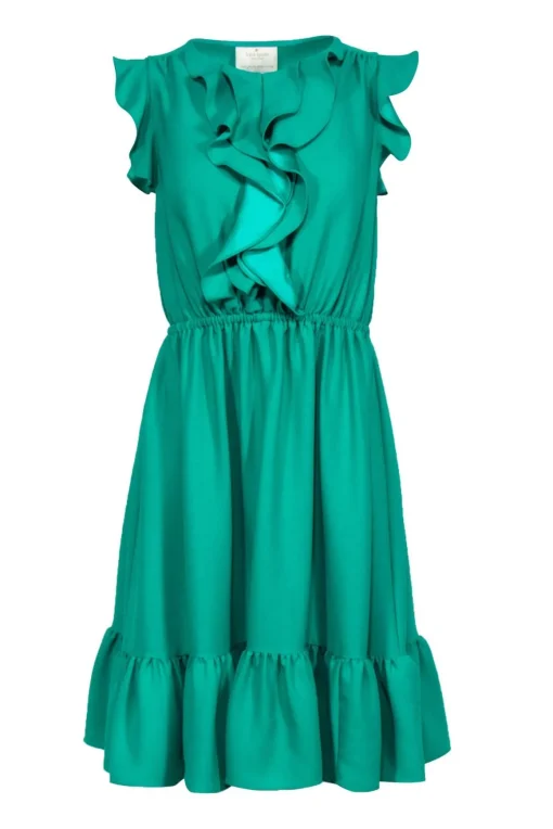 Kate Spade - Kelly Green Sleeveless Dress Sz 6
