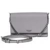 Kate Spade - Light Gray Textured Leather "Cameron" Convertible Crossbody