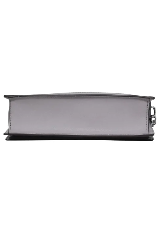 Kate Spade - Light Gray Textured Leather "Cameron" Convertible Crossbody