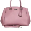 Kate Spade - Mauve Saffiano Leather Satchel