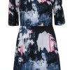 Kate Spade - Multi Colored Brush Stroke Printed Sheath Dress Sz 6