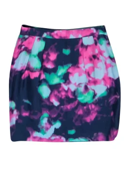 Kate Spade - Multicolor Neon Tie-Dye Skirt Sz 6