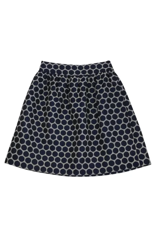Kate Spade - Navy Polka Dot Skirt Sz 2