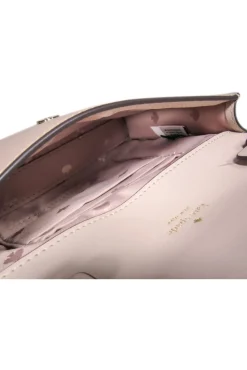 Kate Spade - Nude Fold-Over Mini Crossbody Purse