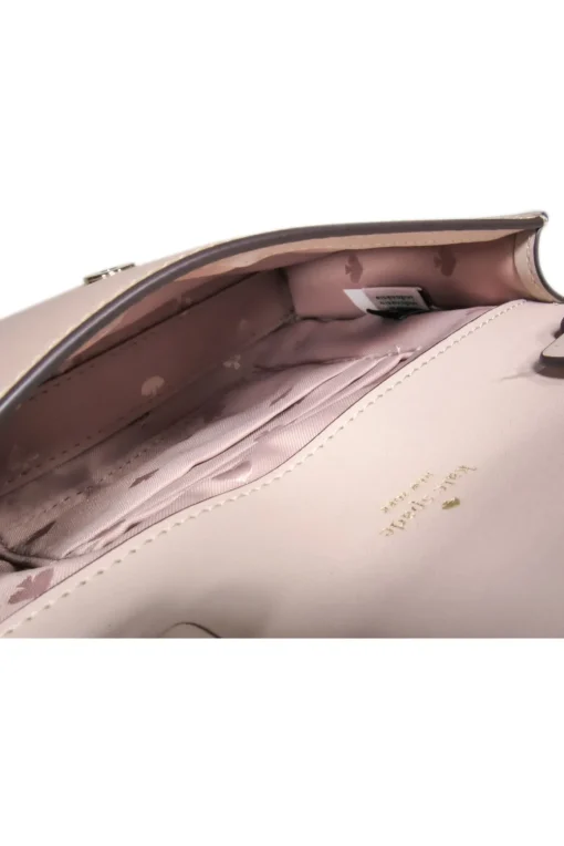 Kate Spade - Nude Fold-Over Mini Crossbody Purse