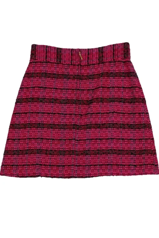 Kate Spade - Pink Tweed Miniskirt Sz 6
