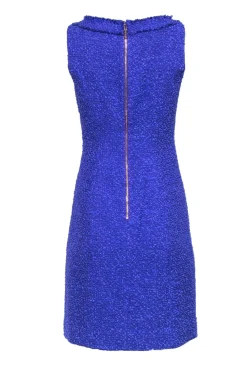 Kate Spade – Purple Tweed Sleeveless Dress Sz 4