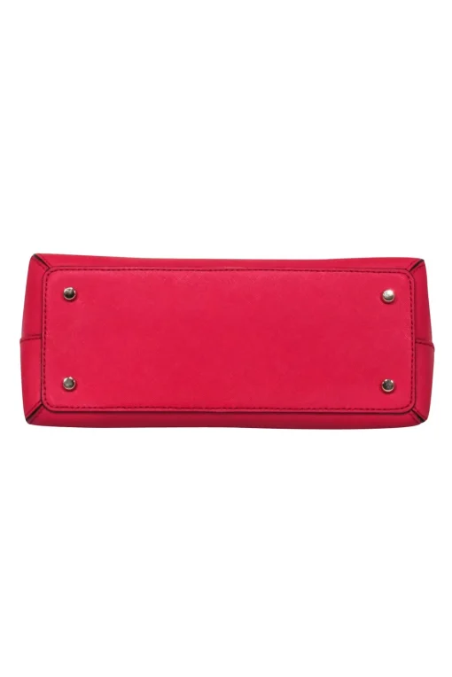 Kate Spade - Red Saffiano Leather Satchel Bag