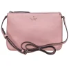 Kate Spade- Light Pink Pebbled Leather "Triple Gusset" Crossbody