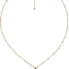 Kendra Scott - Gold Chain "Ansley" Necklace w/ Iridescent Heart Pendant