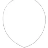 Kendra Scott - Silver Chain Necklace w/ Crystal Pendant