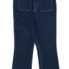 Khaite - Dark Wash Blue Denim Jeans w/ Patch Pockets Sz 10