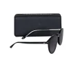 Krewe - Black Rounded "Collins" Sunglasses