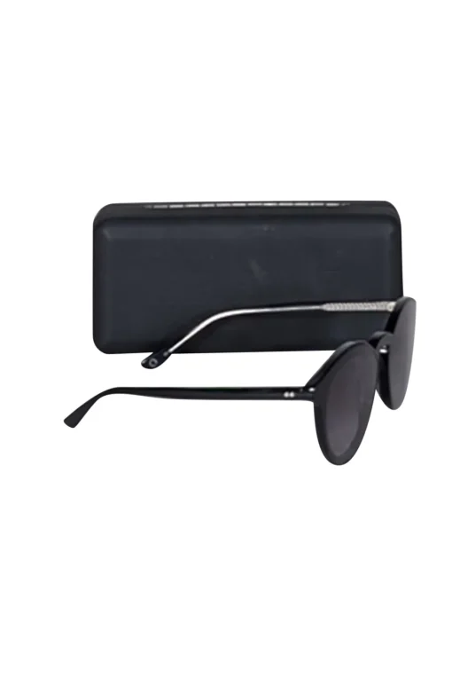Krewe - Black Rounded "Collins" Sunglasses
