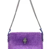 Kurt Geiger - Purple "Kensington Bead" Shoulder Bag