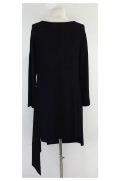 Lafayette 148 - Black Asymmetrical Hemline Dress Sz S