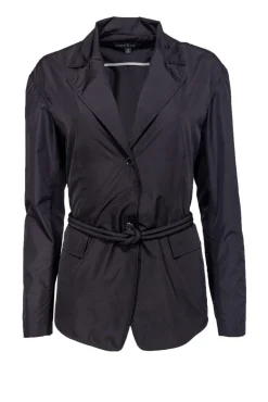 Lafayette 148 - Black Blazer w/ Skinny Belt Sz 4
