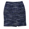 Lafayette 148 - Blue & Black Tweed Pencil Skirt Sz 6