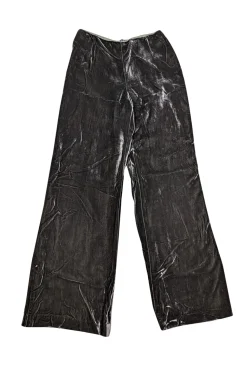 Lafayette 148 - Dark Grey Velvet Wide Leg Pants Sz 6