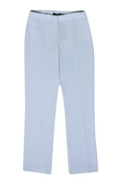 Lafayette 148 - Iced Blue Crepe "Barrow" Pants Sz 2