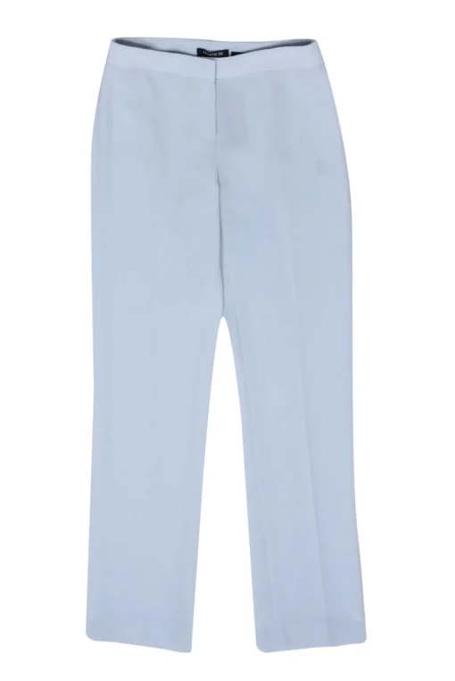 Lafayette 148 - Iced Blue Crepe "Barrow" Pants Sz 2