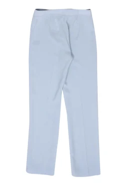 Lafayette 148 - Iced Blue Crepe "Barrow" Pants Sz 2