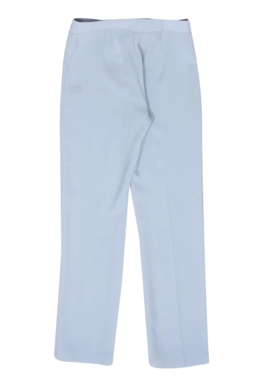 Lafayette 148 - Iced Blue Crepe "Barrow" Pants Sz 2